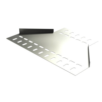 Marshall-Tufflex Metal Cable Tray Light Duty Reducer 300mm to 150mm Pre-Galvanised