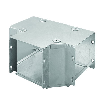 Marshall-Tufflex Metal Trunking 300mm x 300mm Gusset Tee Top Lid