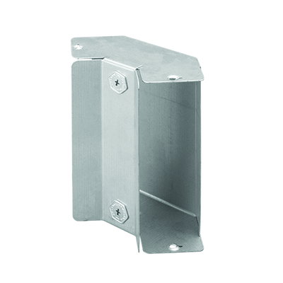 Marshall-Tufflex Metal Trunking 300mm x 225mm 90° Gusset Bend Inside Lid
