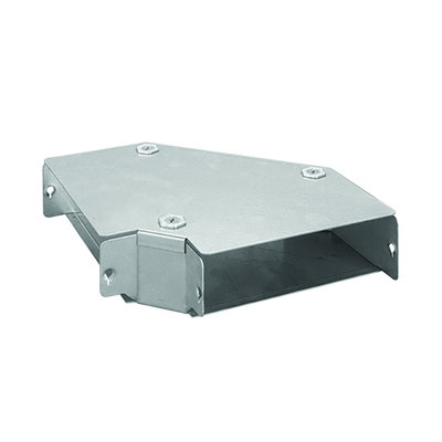 Marshall-Tufflex Metal Trunking 300mm x 225mm 90° Gusset Bend Top Lid
