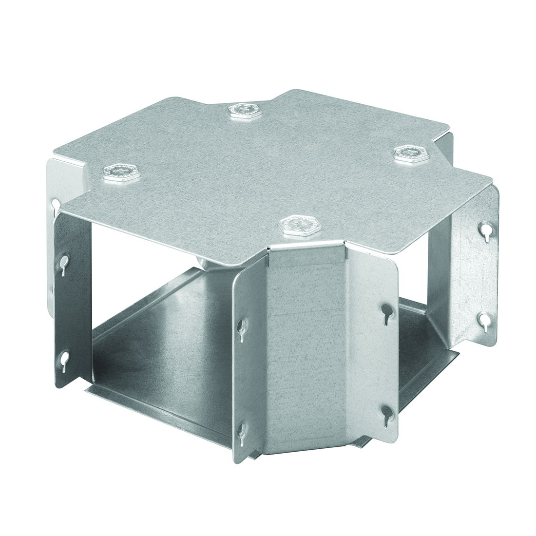 Marshall-Tufflex Metal Trunking 100mm x 100mm Intersection Box