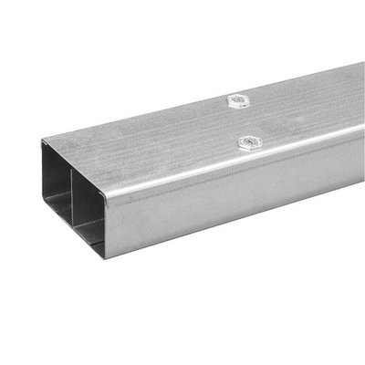 Marshall-Tufflex Metal Trunking 100mm x 50mm x 3m 2 Compartment