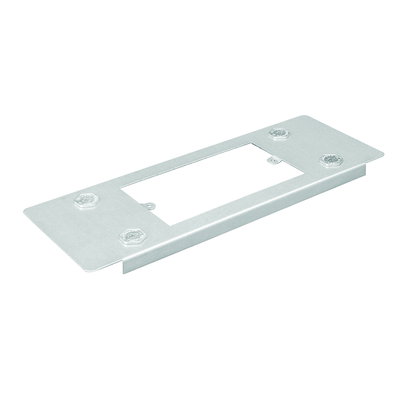Marshall-Tufflex Metal Trunking 150mm Double Socket Plate