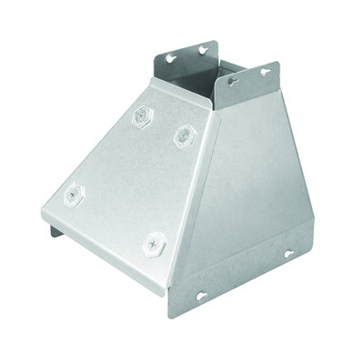Marshall-Tufflex Metal Trunking 150mm x 150mm To 100mm x 100mm Reducer