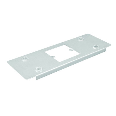 Marshall-Tufflex Metal Trunking 150mm Single Socket Plate