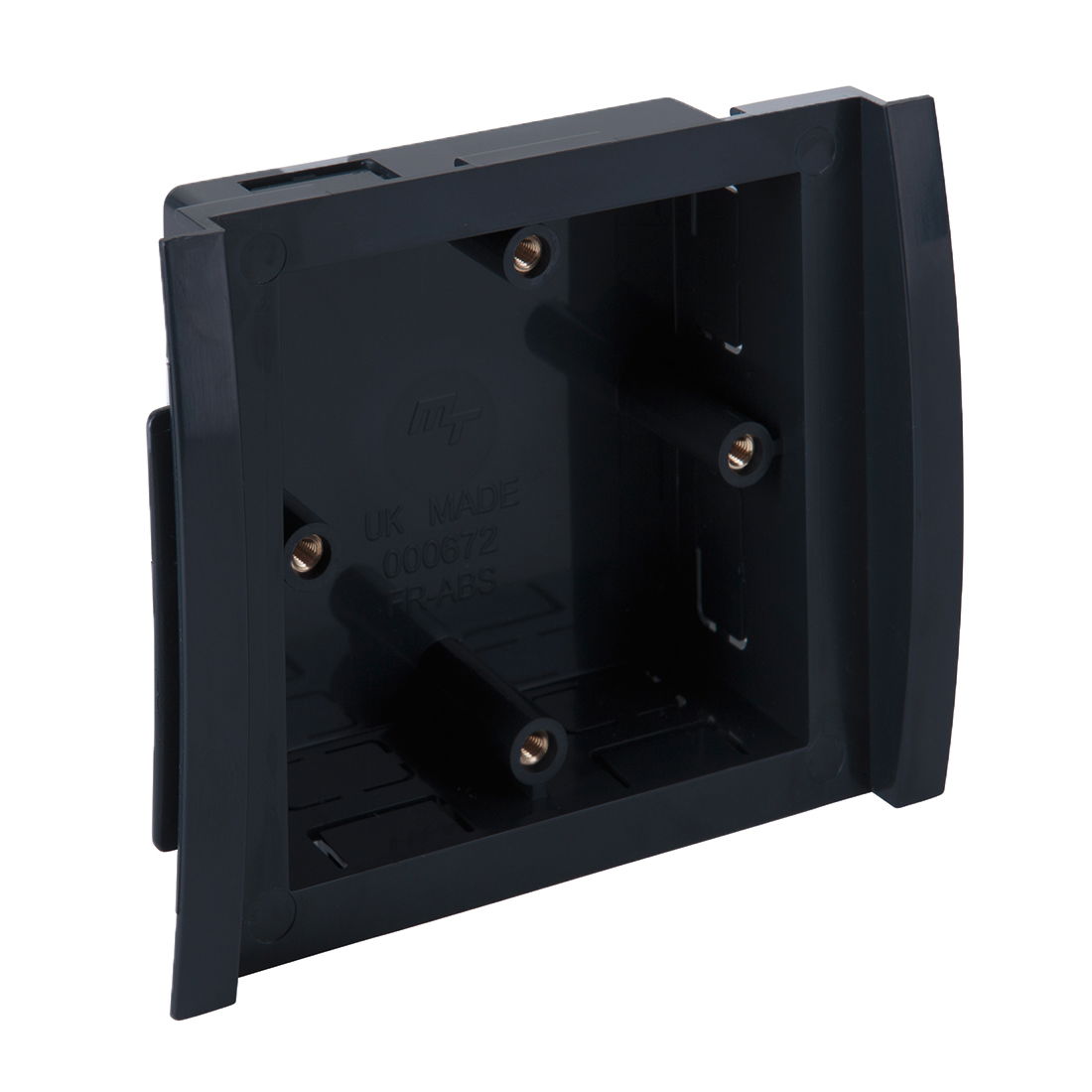 Marshall-Tufflex Odyssey 1 Gang Accessory Box 30mm Deep Black (Pack of 20)