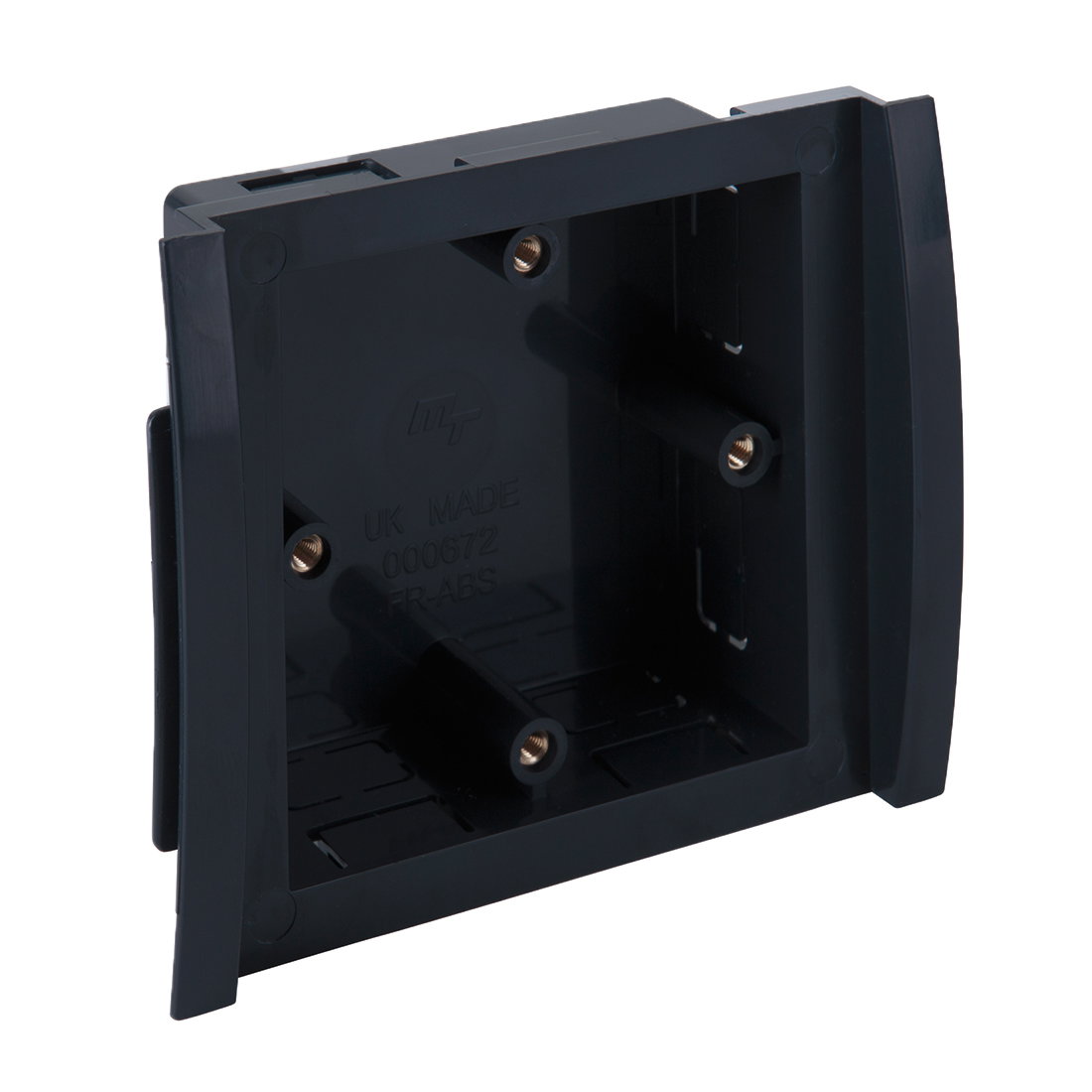 Marshall-Tufflex Odyssey 1 Gang Accessory Box 30mm Deep Black (Pack of 20)