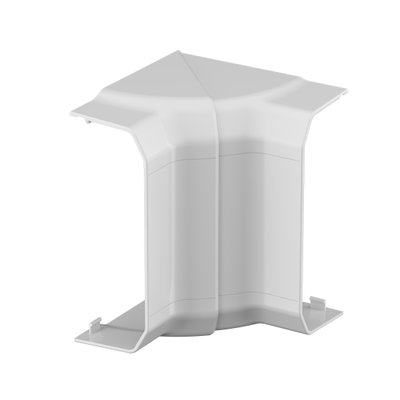 Marshall-Tufflex Sterling Compact 140mm x 50mm x 3m PVC-U 3 Compartment Dado Internal Adjustable Bend White