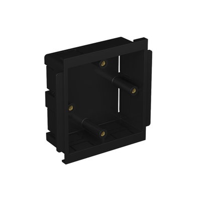 Marshall-Tufflex Accessory Box 1 Gang 30mm Deep Black (Pack of 20)