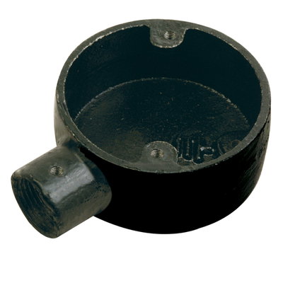 Marshall-Tufflex MT Supertube 20mm LSOH Circular Box Metal Terminal Black (Pack of 10)