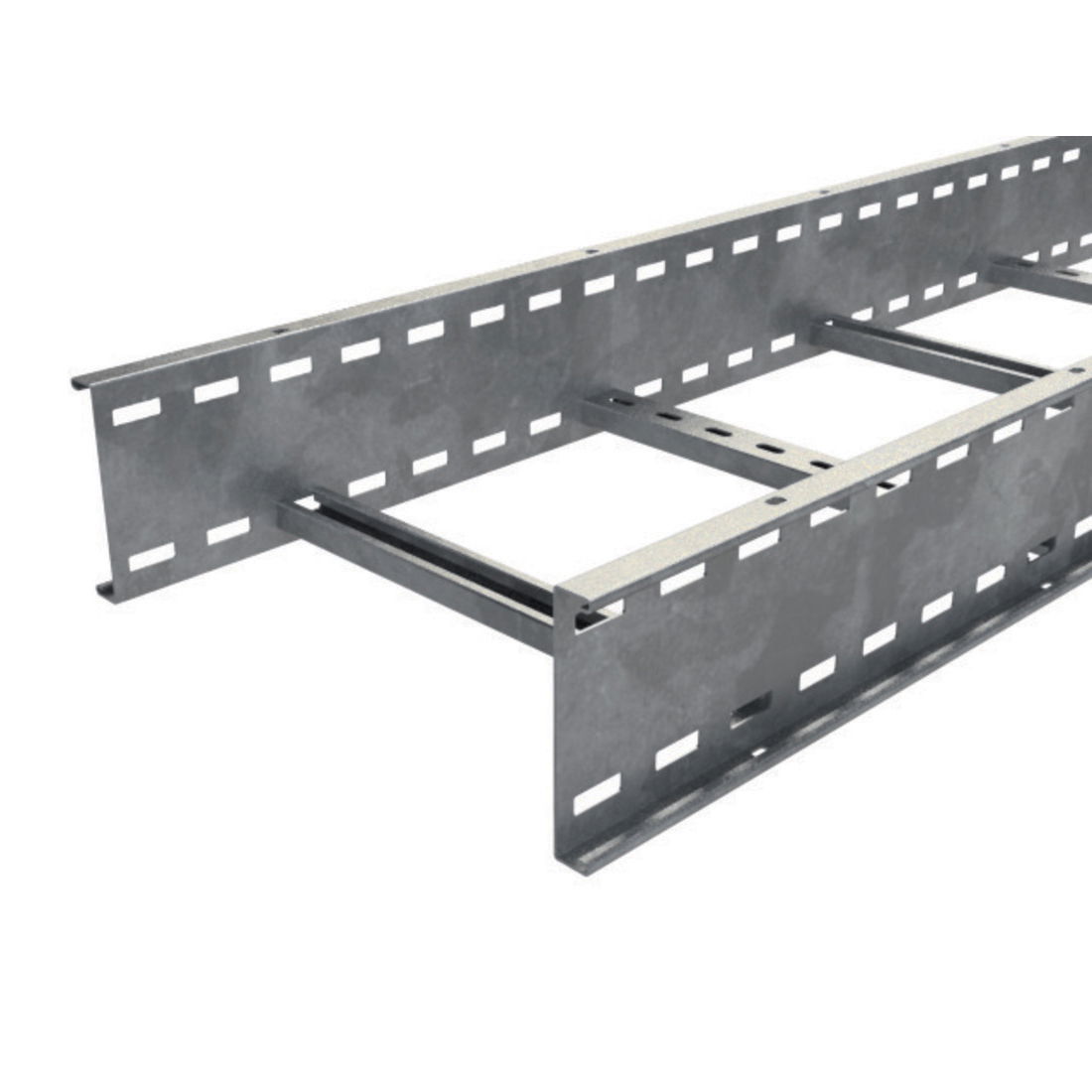 Marshall-Tufflex 300mm x 150mm x 2mm Ladder 3m Hot Dip Galvanised