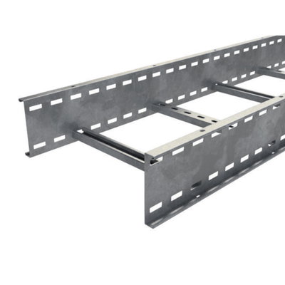 Marshall-Tufflex 300mm x 150mm x 2mm Ladder 3m Hot Dip Galvanised