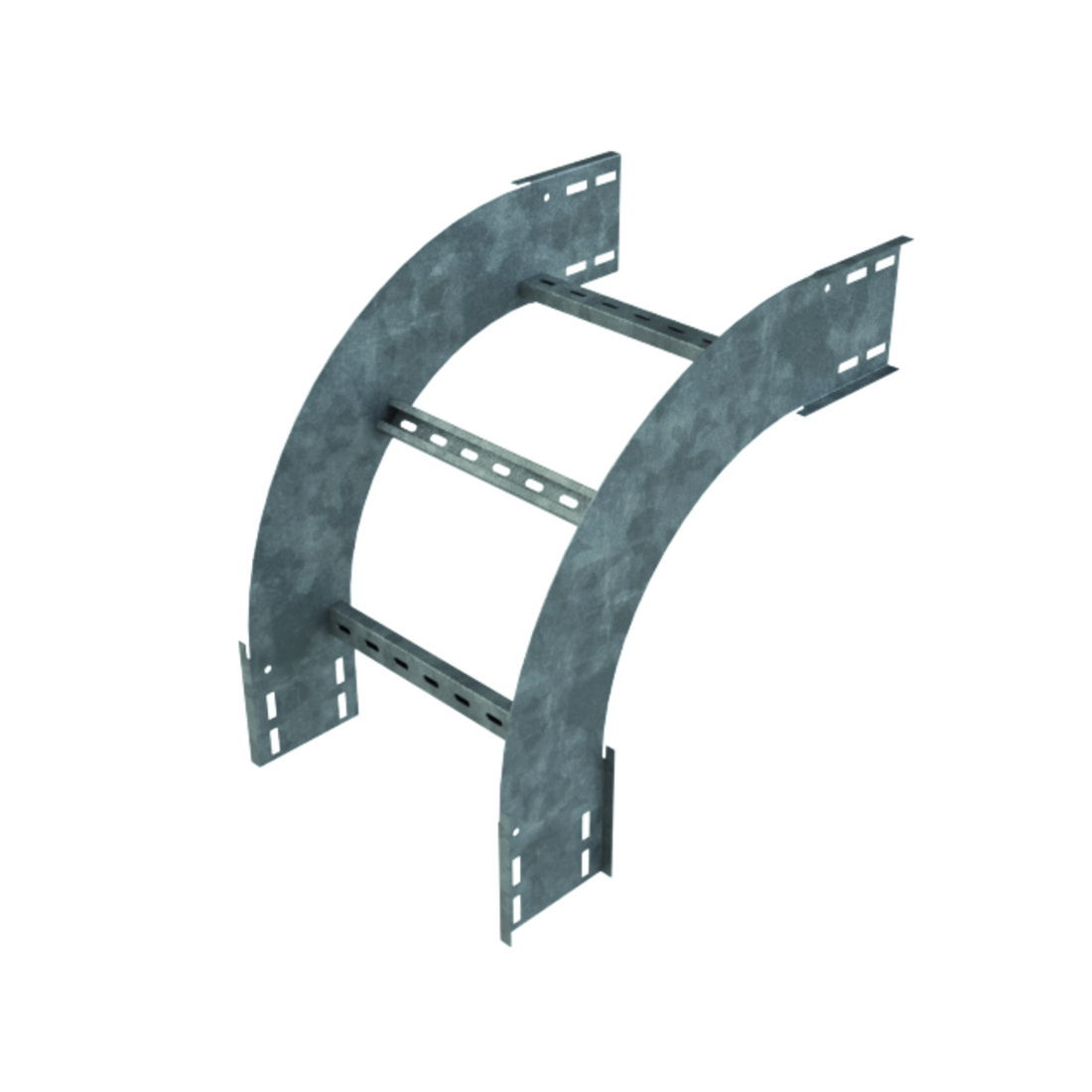 Marshall-Tufflex 750mm x 150mm x 2mm Outside Riser Hot Dip Galvanised