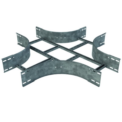 Marshall-Tufflex 900mm x 125mm x 2mm Cross Hot Dip Galvanised