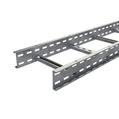 Marshall-Tufflex 900mm x 100mm x 1.5mm Ladder 3m Hot Dip Galvanised