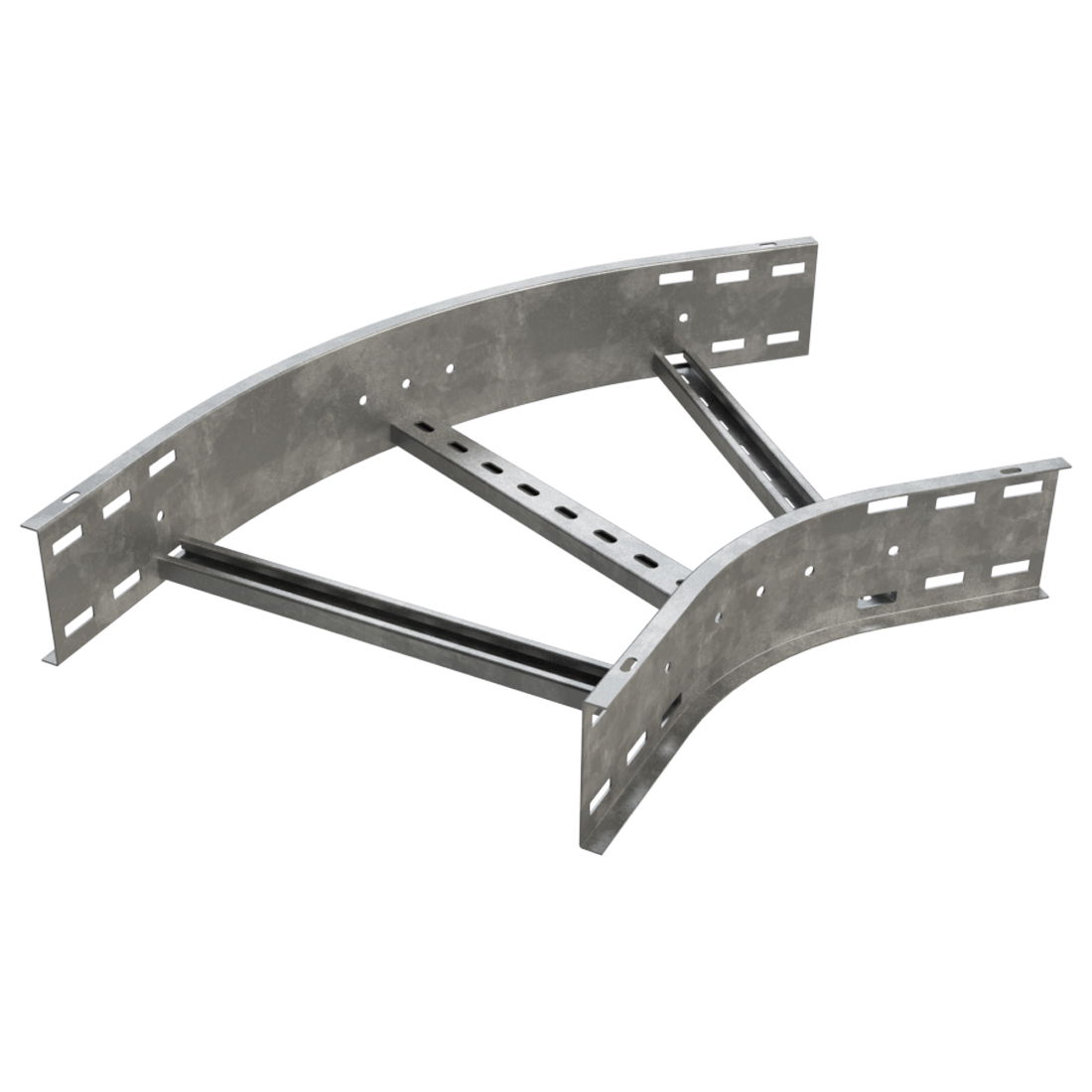 Marshall-Tufflex 900mm x 150mm x 2mm 45 Deg Flat Bend Hot Dip Galvanised