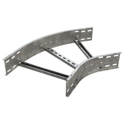 Marshall-Tufflex 900mm x 150mm x 2mm 45 Deg Flat Bend Hot Dip Galvanised