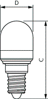 CorePro Plastic LED Specialities - LED-lamp/Multi-LED - Power Consumption: 1.7 W - Energy Efficiency Class: F