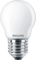 CorePro GLASS LED candles and lustres - LED-lamp/Multi-LED - Power Consumption: 4.3 W - Energy Efficiency Class: F