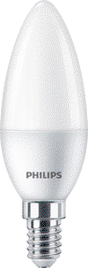 CorePro LEDcandle - LED-lamp/Multi-LED - Power Consumption: 5 W - Energy Efficiency Class: F - Correlated Colour Temperature: 2700 K