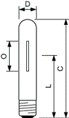 SON-T - High pressure sodium-vapour lamp - Power Consumption: 960.0 W - Correlated Colour Temperature: 2000 K
