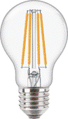 CorePro Glass LED bulbs - LED-lamp/Multi-LED - Power Consumption: 10.5 W - Energy Efficiency Class: D - Correlated Colour Temperature: 2700 K