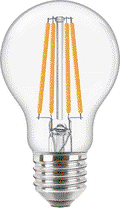 CorePro Glass LED bulbs - LED-lamp/Multi-LED - Power Consumption: 10.5 W - Energy Efficiency Class: D - Correlated Colour Temperature: 2700 K