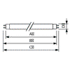 MASTER TL-D Super 80 - Fluorescent lamp - Power Consumption: 59.4 W - Energy Efficiency Class: G - Correlated Colour Temperature: 3500 K