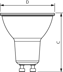 MASTER VALUE LEDspot MV - LED-lamp/Multi-LED - Power Consumption: 3.7 W - Energy Efficiency Class: F - Correlated Colour Temperature: 2700 K – Image 7 of 7