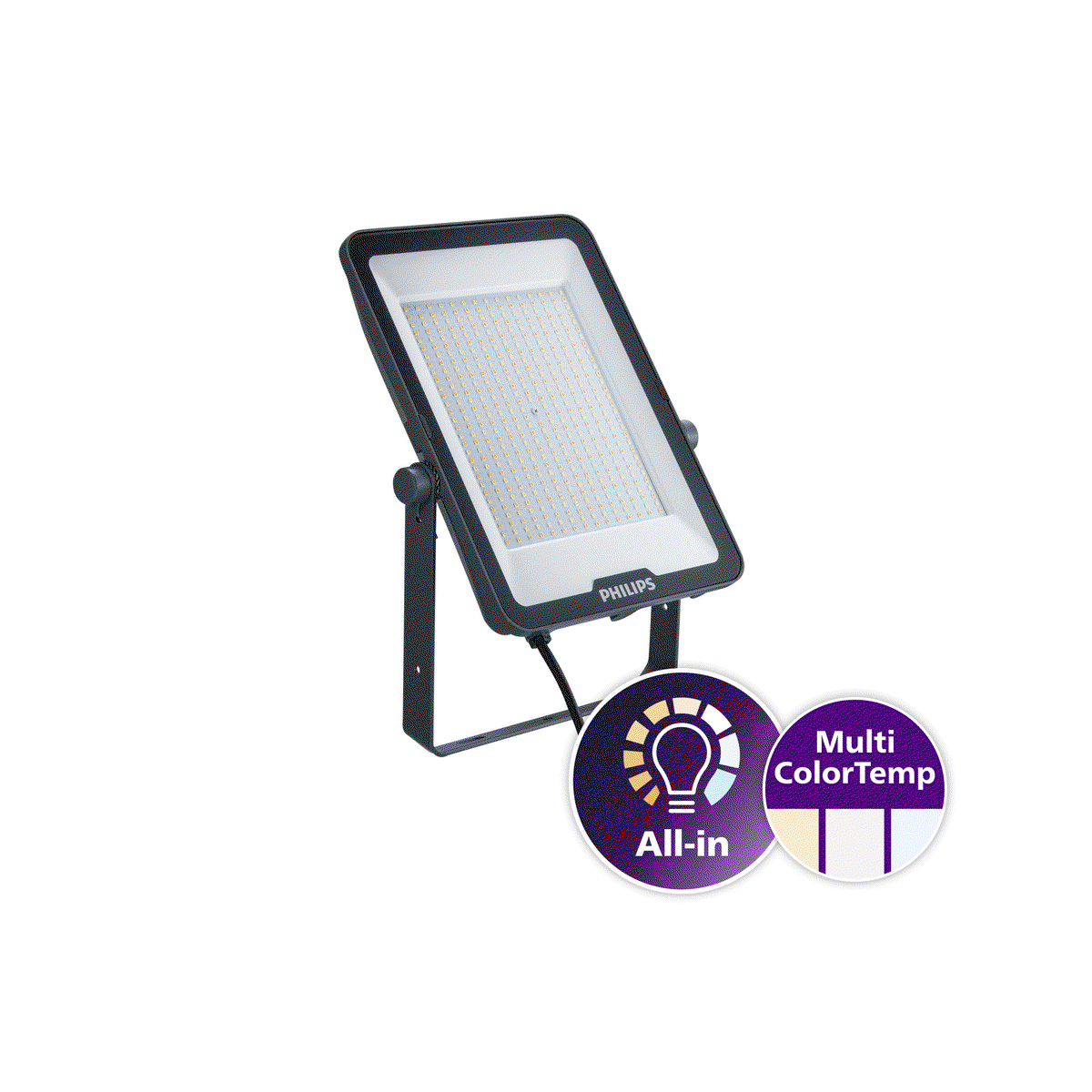 Ledinaire All-in floodlights, 150 W, 16500 lm, 18000 lm, 3000 K, 4000 K, 6500 K, Symmetrical – Image 3 of 7