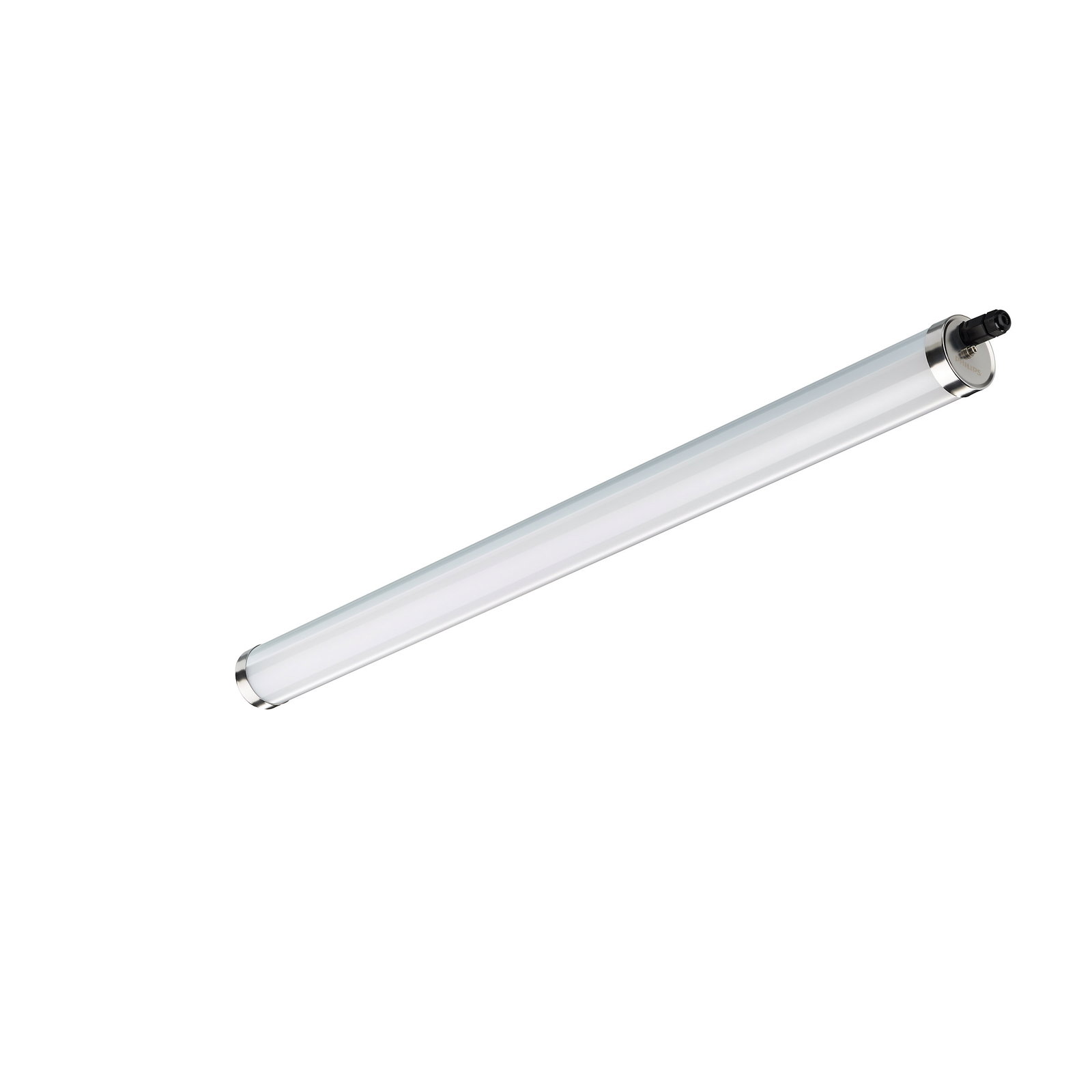 CoreLine tubular waterproof, 39 W, L1200 mm, 5000 lm, 4000 K, Very wide beam, Opal, IP68, IK10, TW1