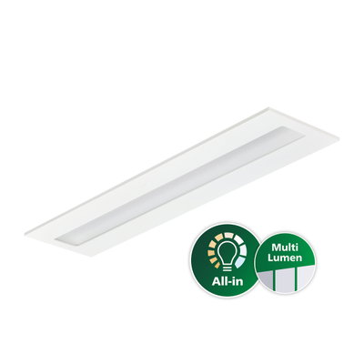 CoreLine recessed gen 4, 27.5 W, 300x1200 mm, VPC, 4300 lm, 4000 K, Wireless, Interact Ready, UGR19