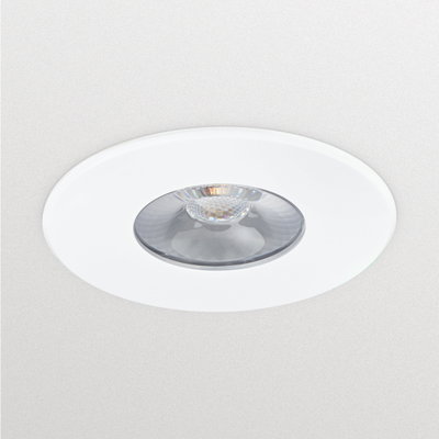 CoreLine Recessed Spot gen2, Fixed, 12.3 W, D78 mm, 1200 lm, 3000 K, Phase-cut dim, Wide beam, White, IP20/65