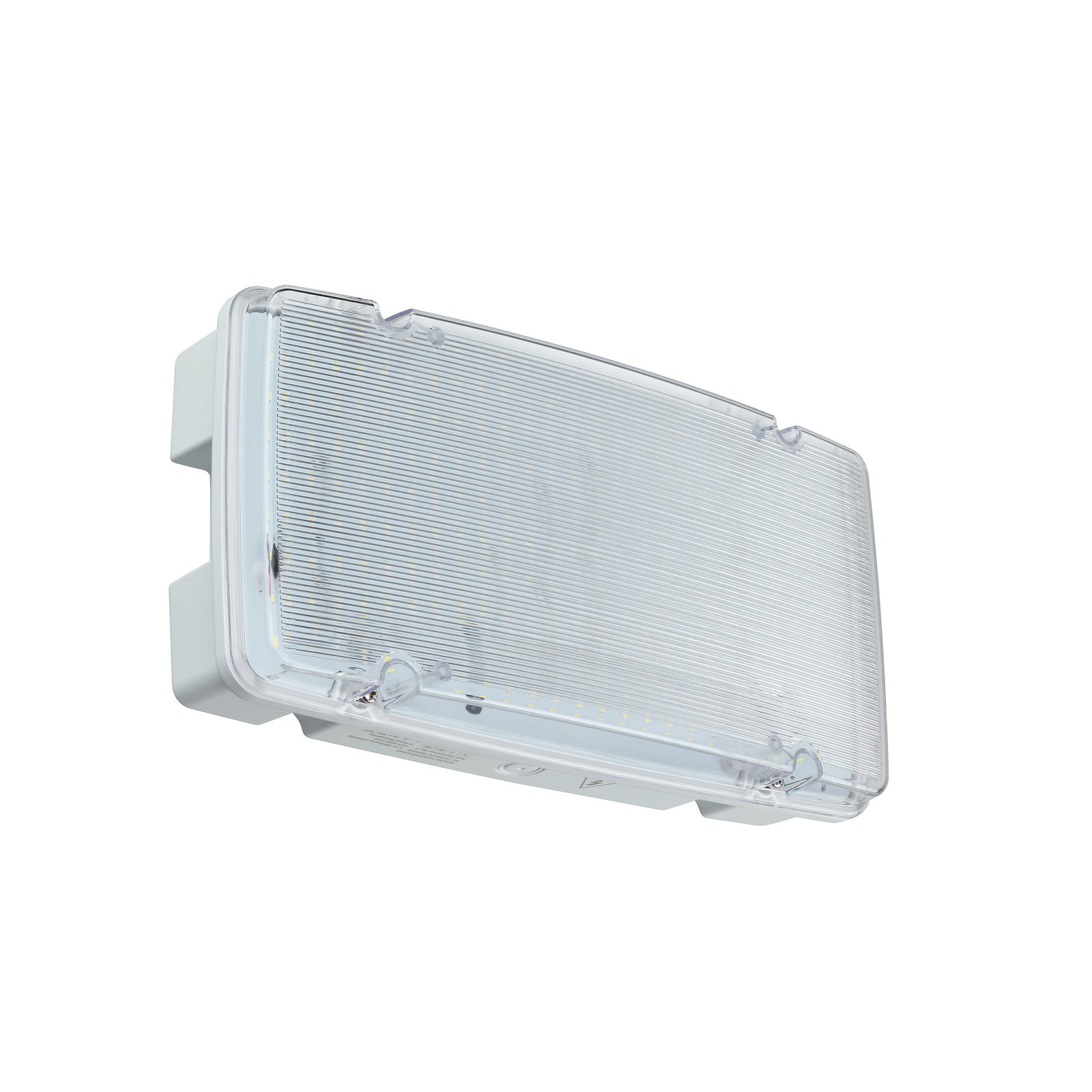 Emergency Bulkhead, high output, 10 W, 10 W, 321x167 mm  H83 mm, 1587 lm, 6500 K, IP65, ELB3h