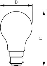 MASTER Value Glass LED bulbs - LED-lamp/Multi-LED - Power Consumption: 5.9 W - Energy Efficiency Class: D - Correlated Colour Temperature: 2700 K – Image 9 of 9