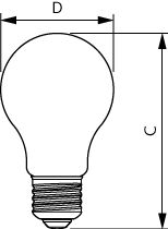 CorePro LEDbulb - LED-lamp/Multi-LED - Power Consumption: 10 W - Energy Efficiency Class: F - Correlated Colour Temperature: 4000 K – Image 10 of 11