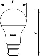 CorePro LEDbulb - LED-lamp/Multi-LED - Power Consumption: 13 W - Energy Efficiency Class: E - Correlated Colour Temperature: 2700 K – Image 8 of 8