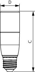 CorePro Plastic LED Specialities - LED-lamp/Multi-LED - Power Consumption: 9.5 W - Energy Efficiency Class: F – Image 4 of 5
