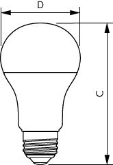CorePro LEDbulb - LED-lamp/Multi-LED - Power Consumption: 12.5 W - Energy Efficiency Class: E - Correlated Colour Temperature: 4000 K – Image 8 of 8