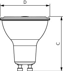MASTER LEDspot GU10 UltraEfficient - LED-lamp/Multi-LED - Power Consumption: 2.1 W - Energy Efficiency Class: A – Image 10 of 11