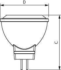 MASTERVALUELEDspot LV - LED-lamp/Multi-LED - Power Consumption: 3.5 W - Energy Efficiency Class: G - Correlated Colour Temperature: 2700 K – Image 12 of 13