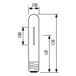 MASTER SON-T PIA Plus - High pressure sodium-vapour lamp - Power Consumption: 54.5 W - Energy Efficiency Class: G - Correlated Colour Temperature: – Image 3 of 4