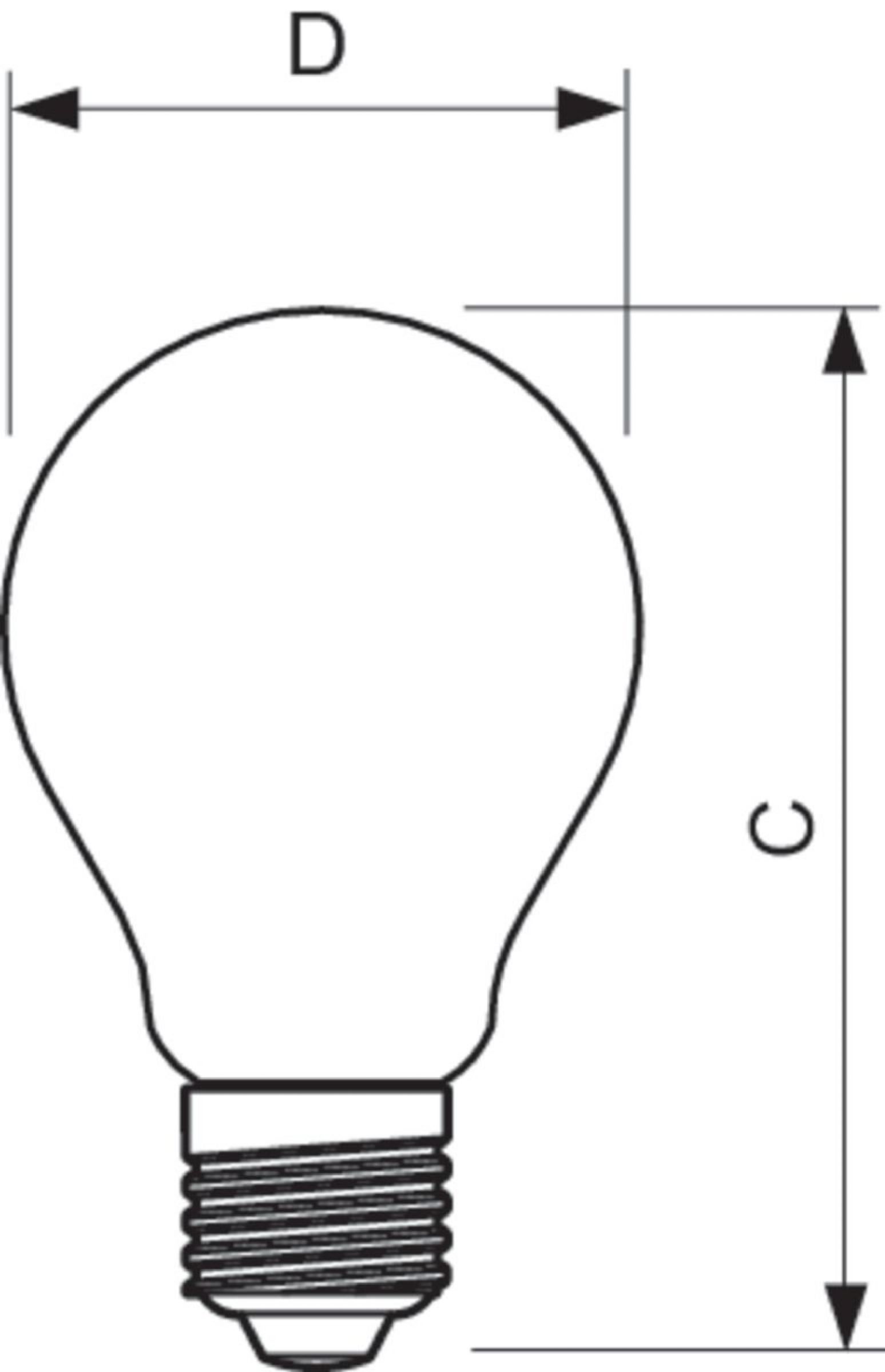 CorePro Glass LED bulbs - LED-lamp/Multi-LED - Power Consumption: 7 W - Energy Efficiency Class: E - Correlated Colour Temperature: 2700 K – Image 16 of 17