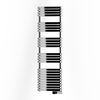 Rointe D Series WiFi Electric Towel Rail 600W Chrome 1804mm Height