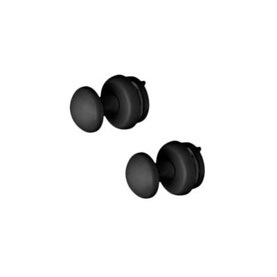 Rointe Hooks/Hangers for Towel Rails Black