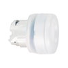Push button head, metal, projecting, white, Ø22, spring return, booted, unmarked