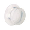 Transparent boot for circular flush or projecting push button Ø22