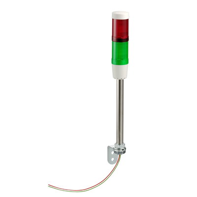 Indicator bank with buzzer + 2 illuminated units Ø 45 mm - 230 V AC