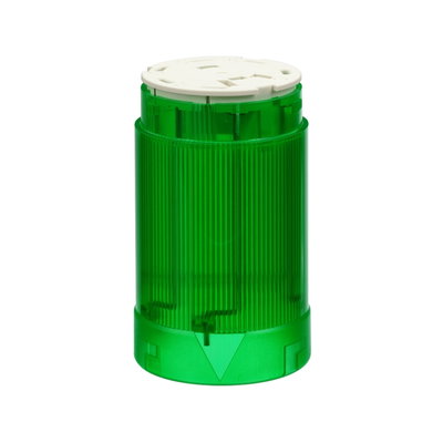 Harmony XVM, Illuminated unit for modular tower lights, plastic, green, Ø45, for bulb BA 15d, <= 230 V AC/DC