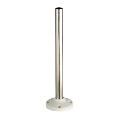 Harmony XVM, support tube with fixing base l=250 mm, aluminium white,